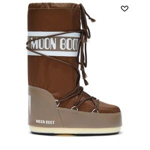 Moon Boot Women's Brown and Tan Winter Boots